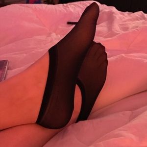 Sheer sexy ankle socks